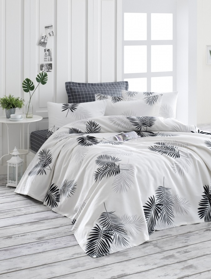 

Покрывало-пике Lotus Home Perfect Jolly Белое 200х235 (svt-2000022271219)
