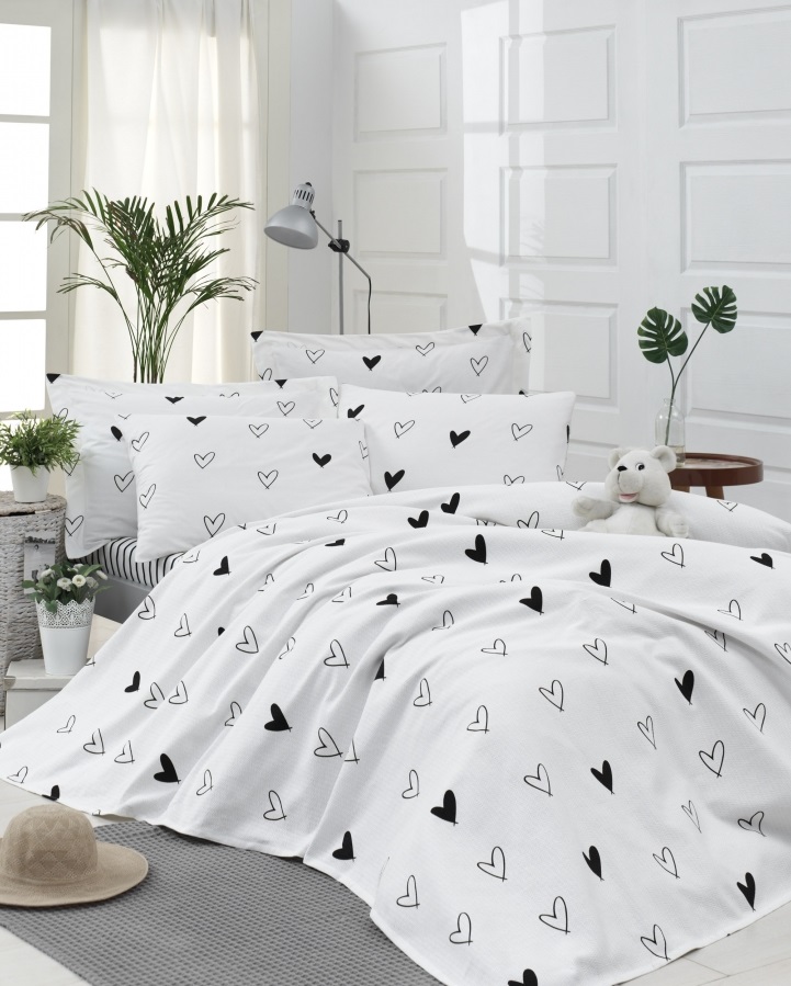 

Покрывало-пике Lotus Home Perfect Juddy Белое 160х235 (svt-2000022271318)