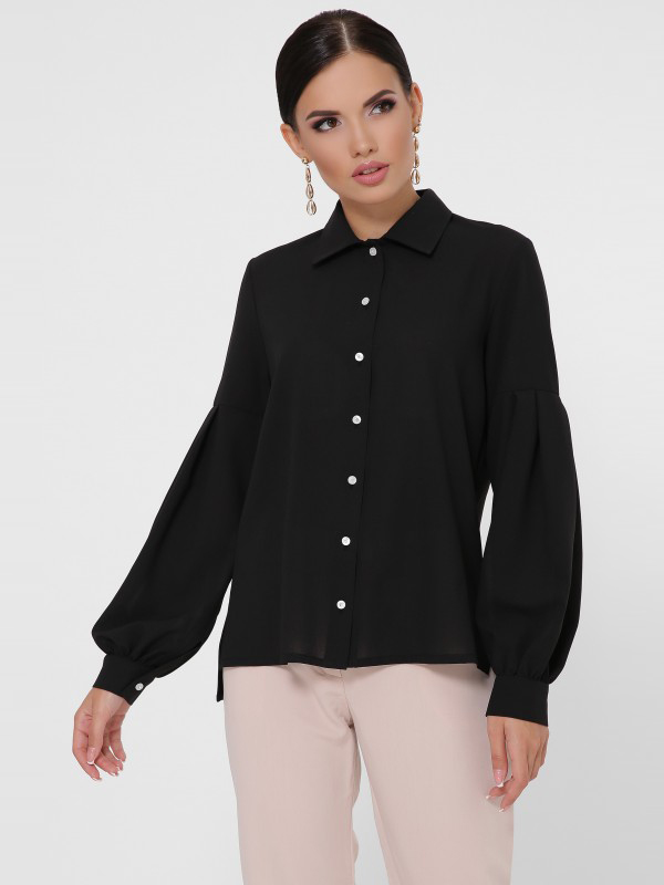 

Рубашка Fashion Up Bianca BZ-1788A 46 Черная