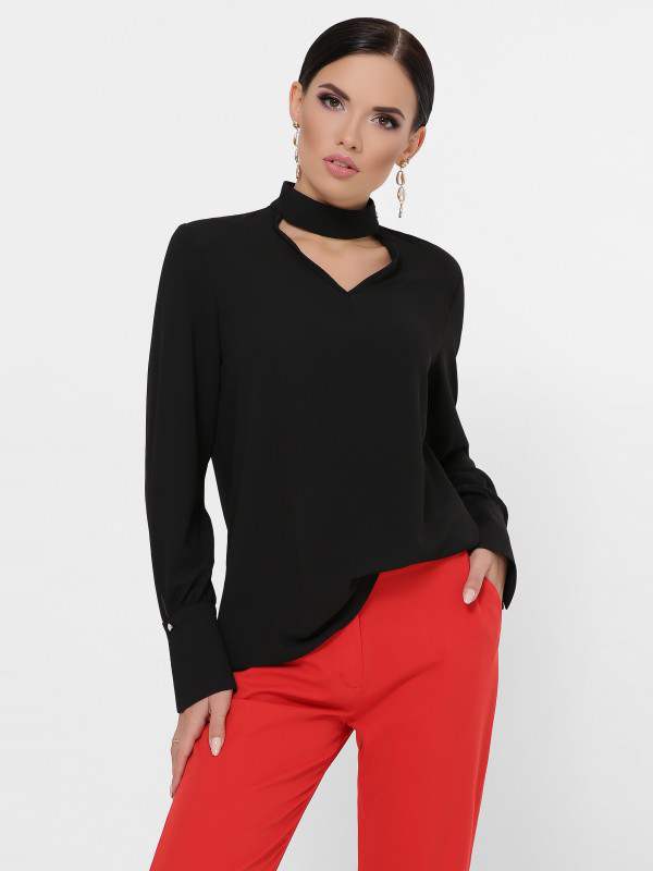 

Блузка Fashion Up Clotilda BZ-1792B 44 Черная