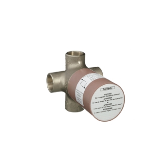 

Скрытая часть Hansgrohe Quattro 15930180 переключающего вентиля на 3 потребителя
