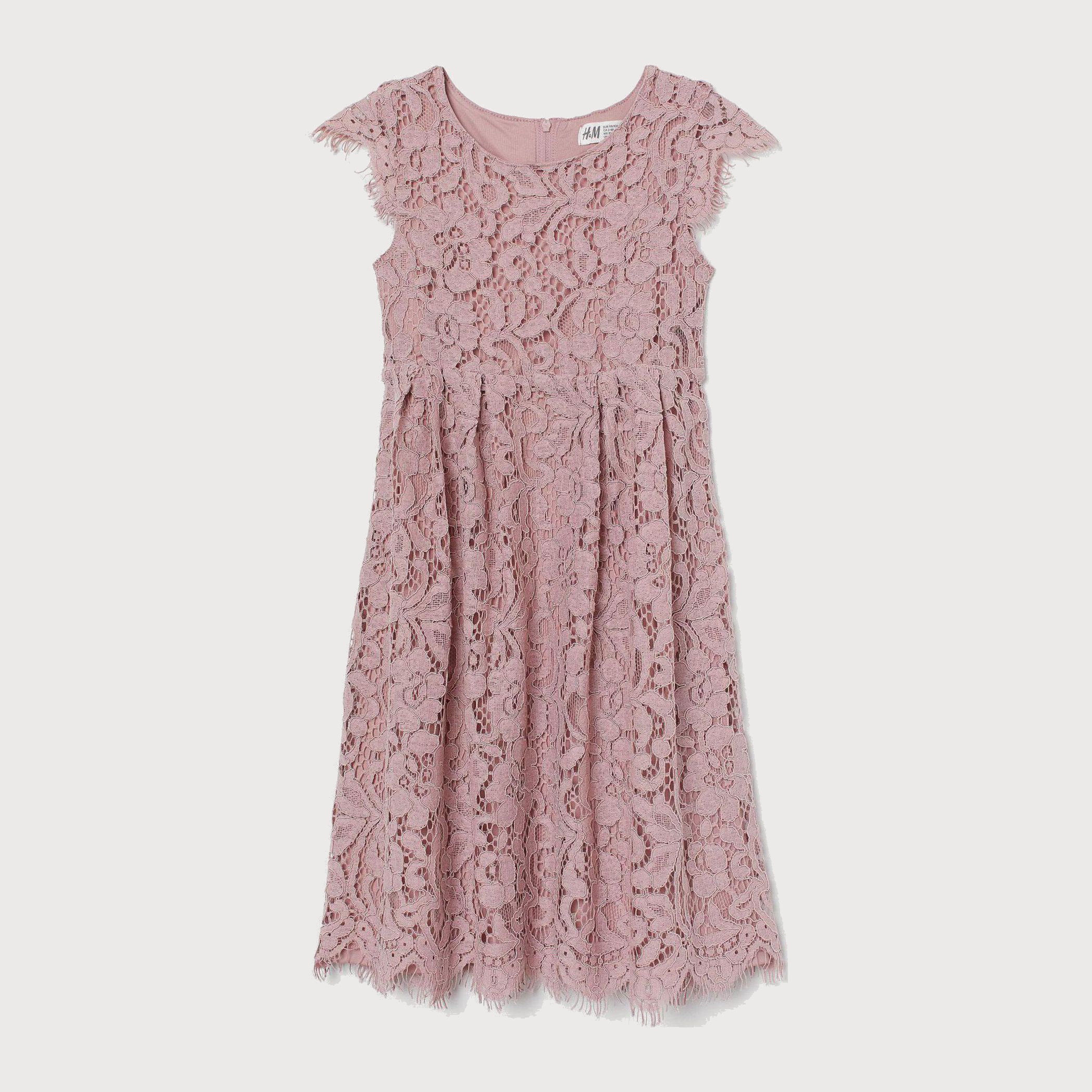 

Платье H&M 8757271-ACXV 122-128 см Темно-розовое