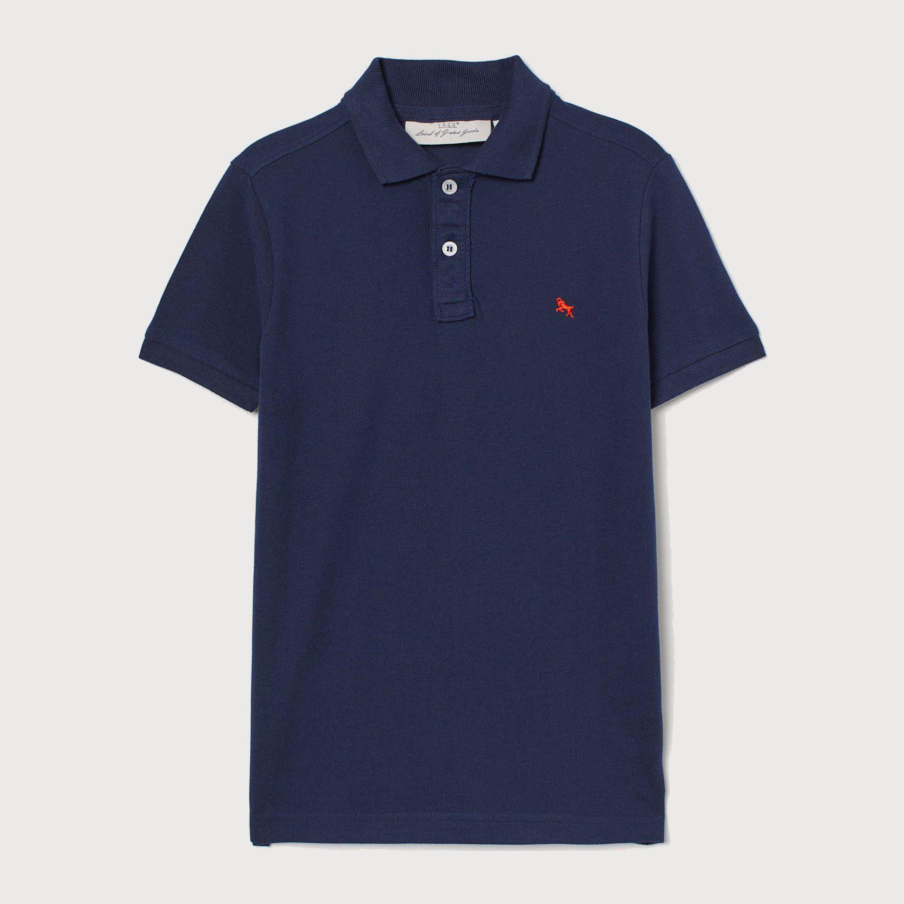 

Поло H&M 8199101-AAQJ 146-152 см Темно-синее