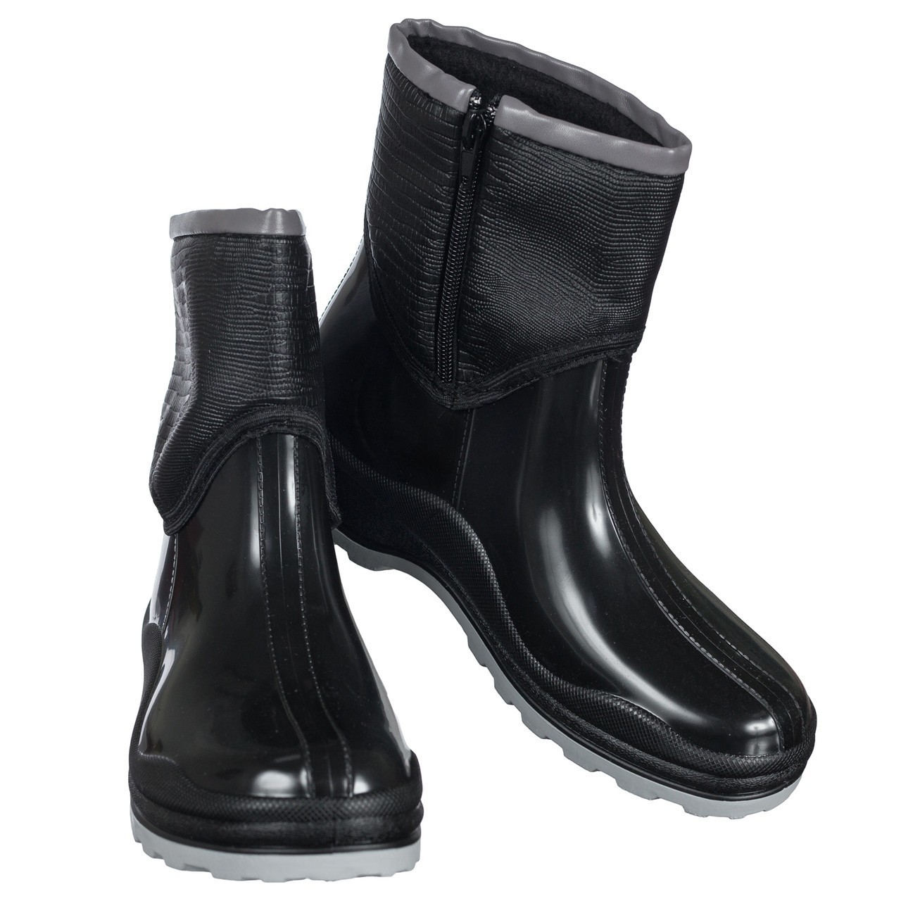 

Женские резиновые ботинки W-Shoes 106-b 37р (23.5 см) черные b-432