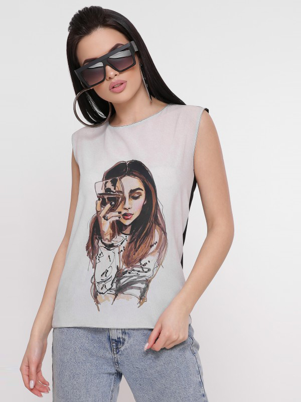 

Футболка Fashion Up Classic FB-1760C1 46 Черная