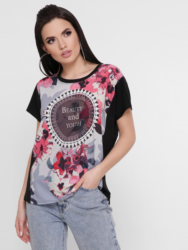 

Футболка Fashion Up Air FB-1761A1 42-44 Черная