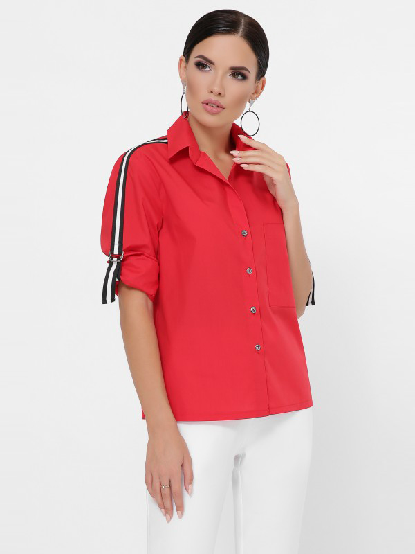 

Рубашка Fashion Up Santi RB-1790D 42 Красная