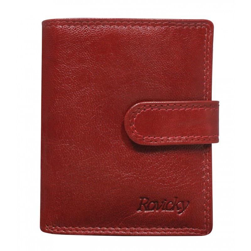 

Картхолдер кожаный Rovicky N1907-RVTK красный