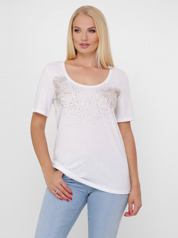 

Футболка Fashion Up Bristol 2 FB-1677A 50-52 Белая