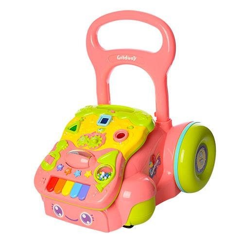 

Ходунки-каталка Baby Toys Розовые