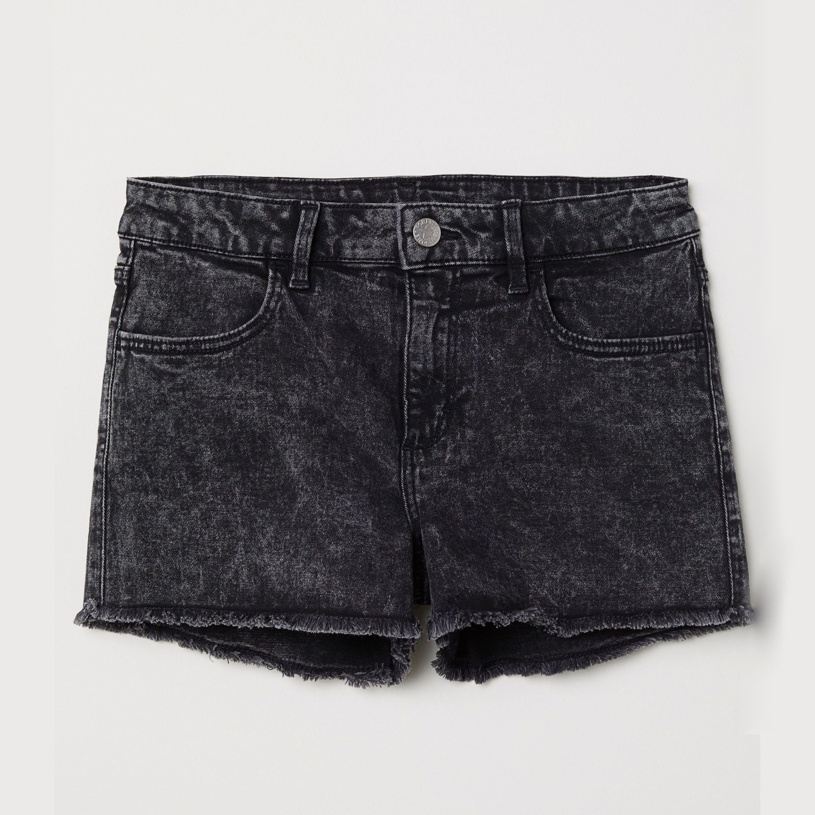 

Шорты H&M 6271508-ABOU 140 см Черный/Белый