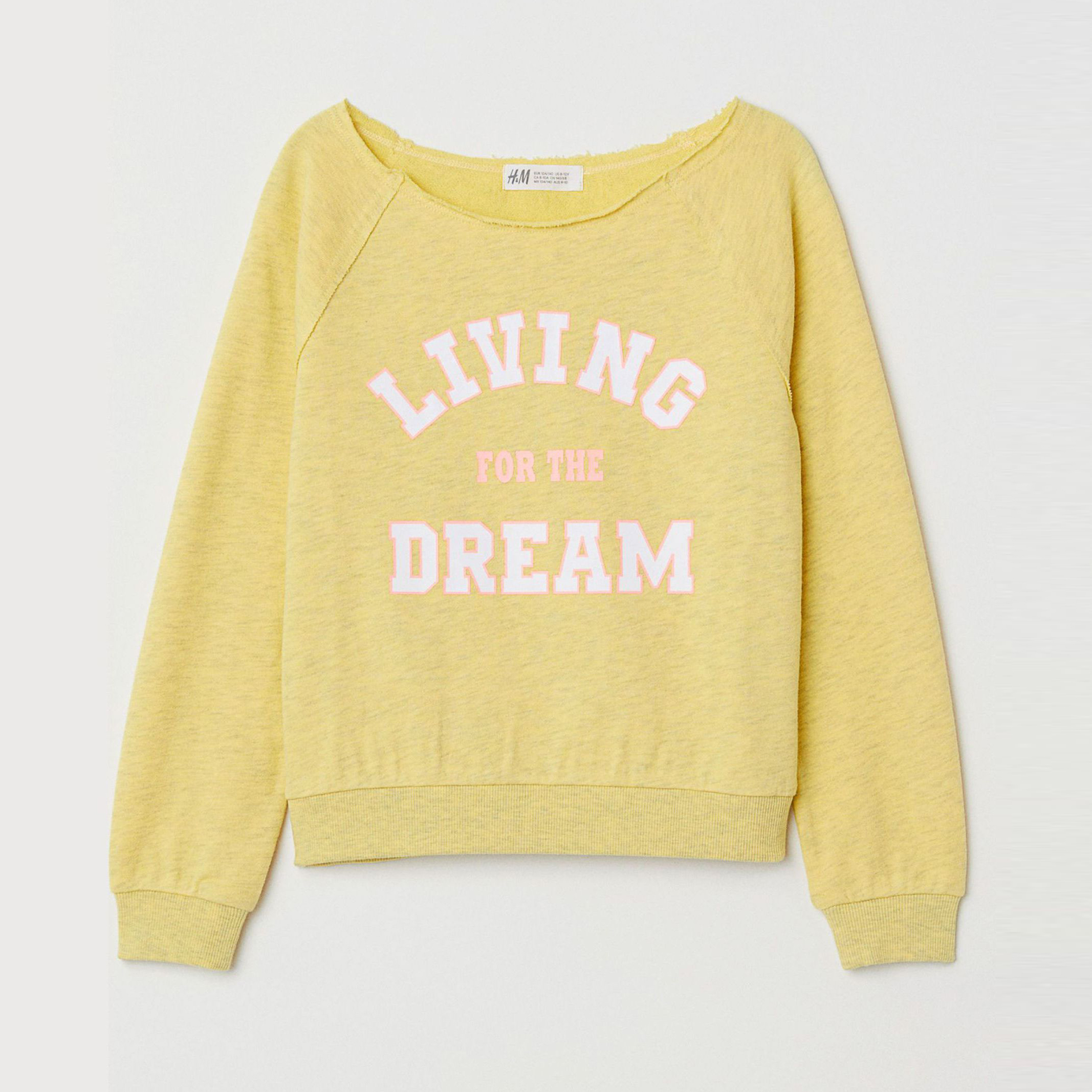 

Свитшот H&M 6256487-AARO 158-164 см Желтый с принтом (DD3000001981435)