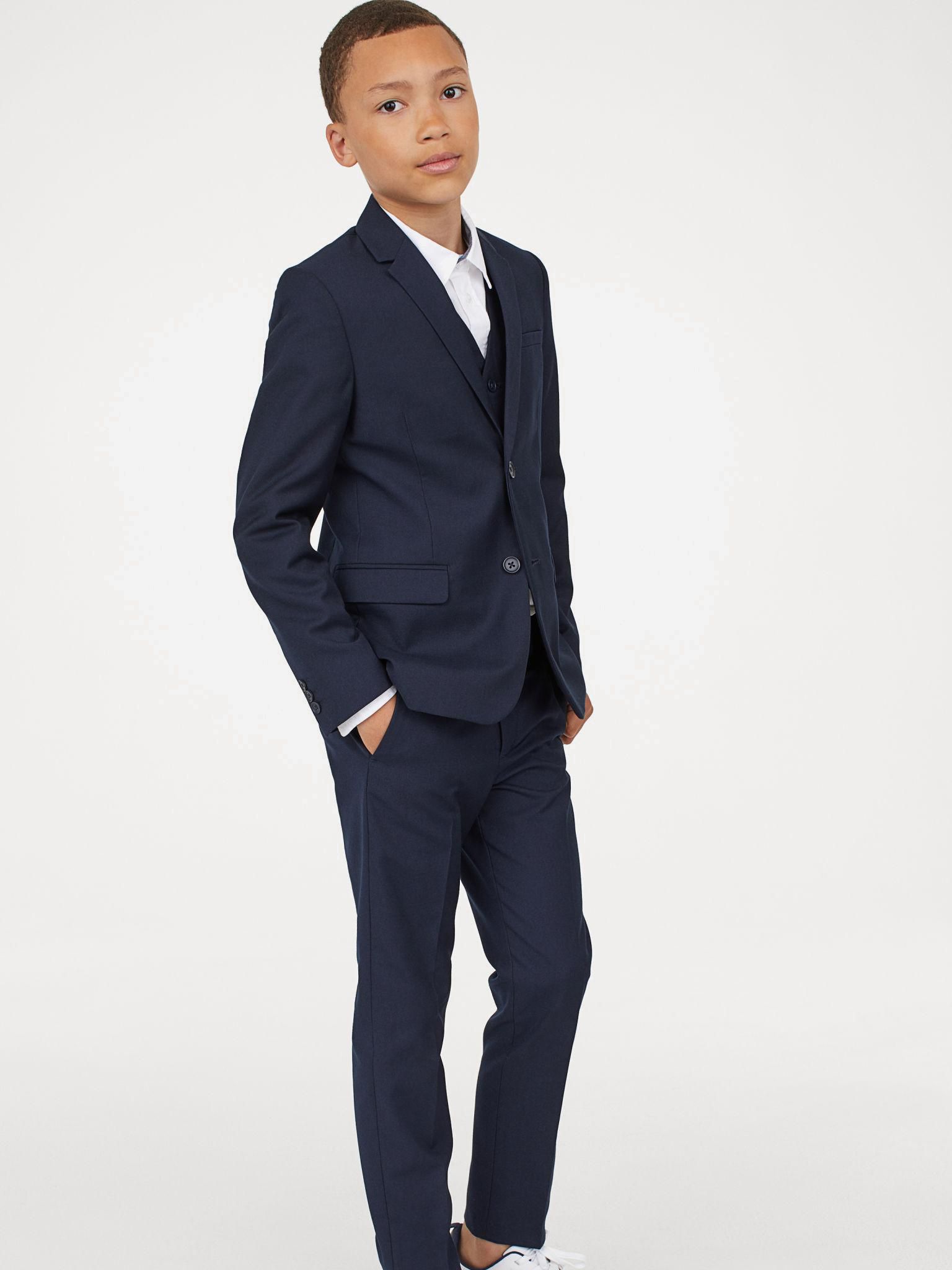 

Брюки H&M 6229798-AAQJ 158 см Темно-синие