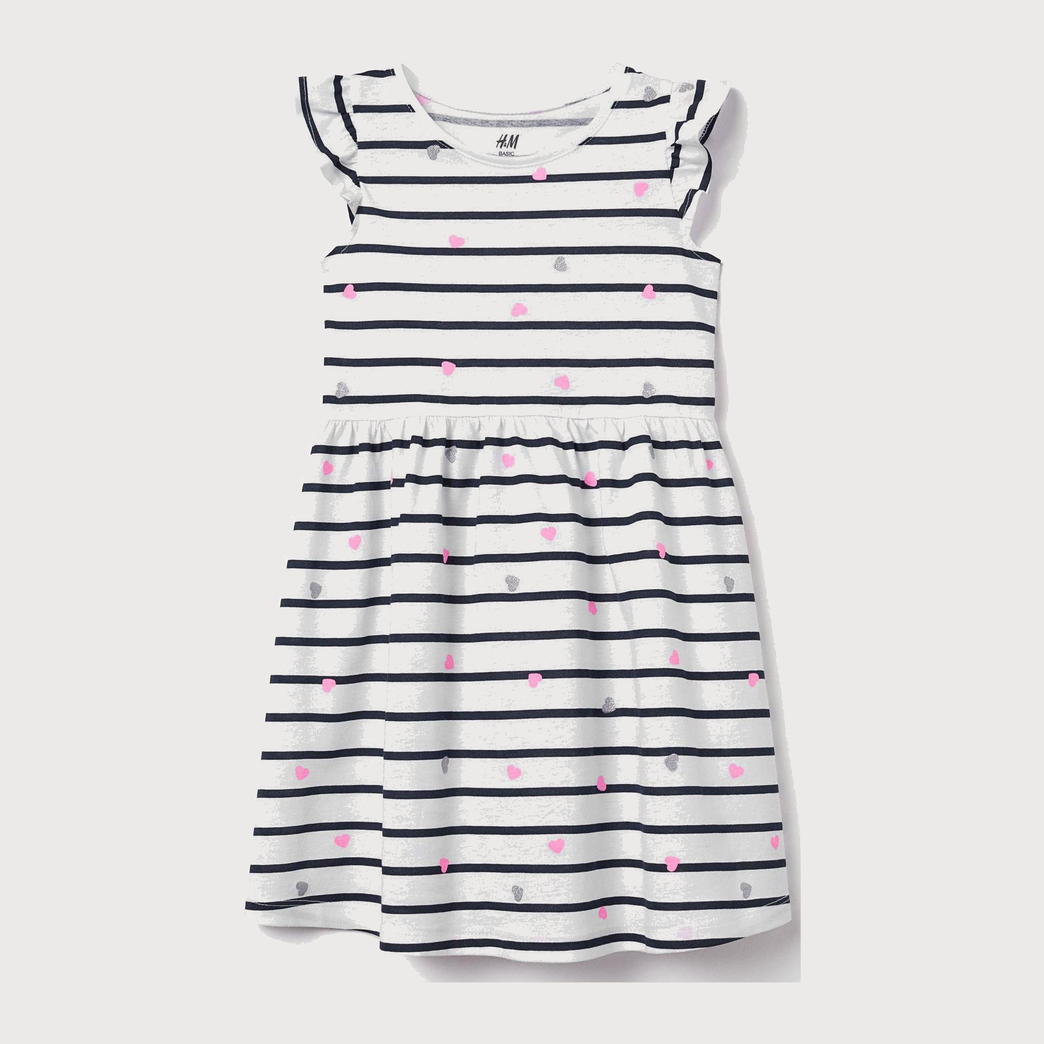 

Платье H&M 6201979-ACEW 92 см Белый/Темно-синий в узоры