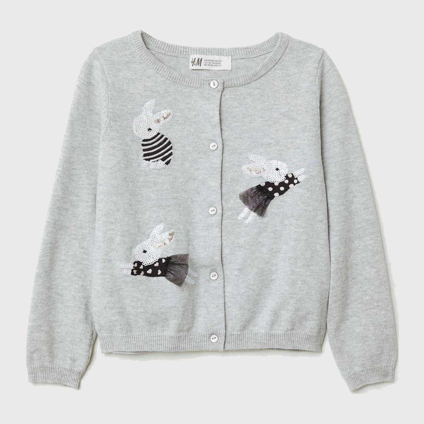 

Кардиган H&M 6183868-AAZW 122-128 см Светло-серый с принтом (DD3000003112523)