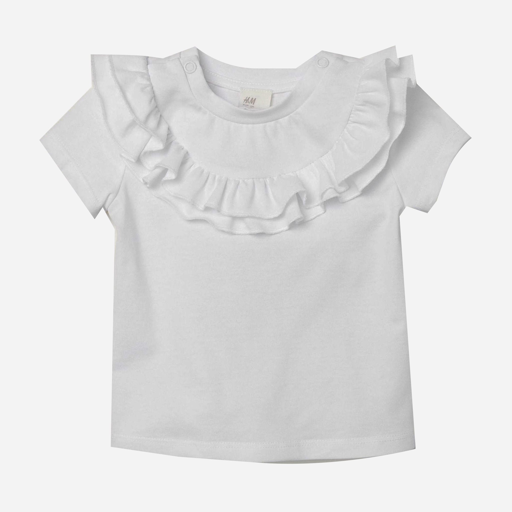 

Блуза H&M 5993957-ACTS 68 см Белая