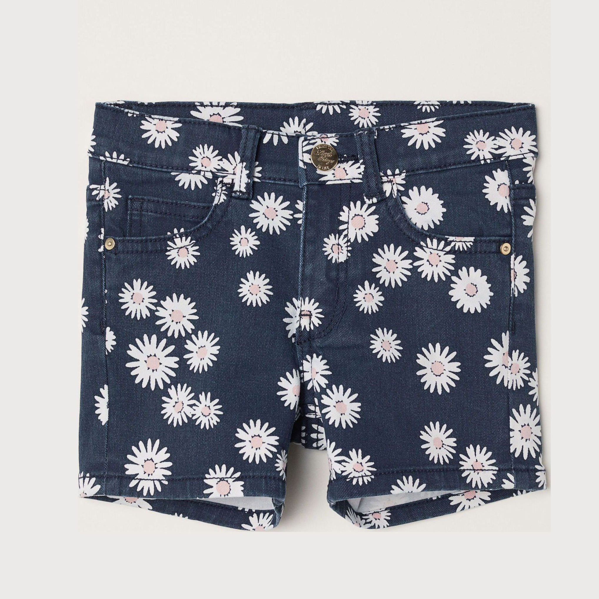 

Шорты H&M 5853027-ABEA 92 см Темно-синий/Белый