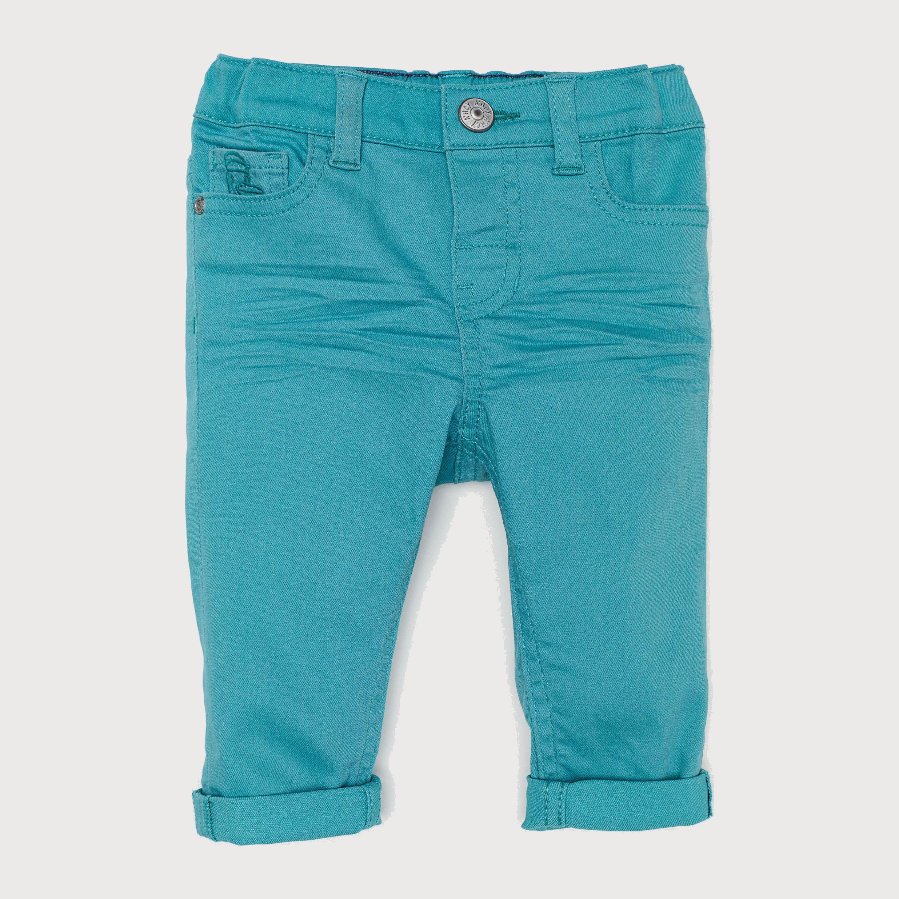 

Брюки H&M 5799417-ACWZ 74 см Светло-бирюзовые