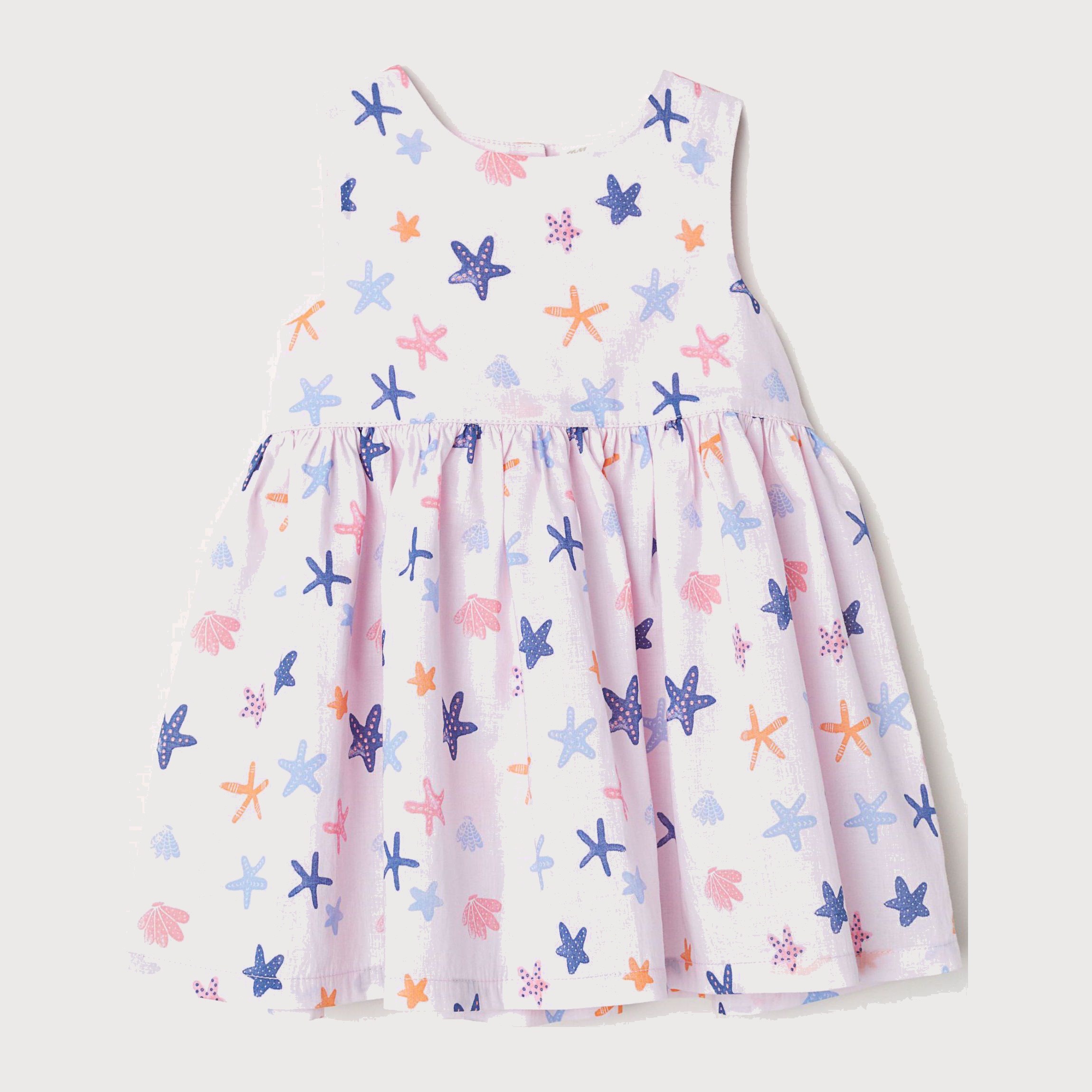 

Сарафан H&M 5754887-ABIB 74 см Бледно-розовый в цветные узоры