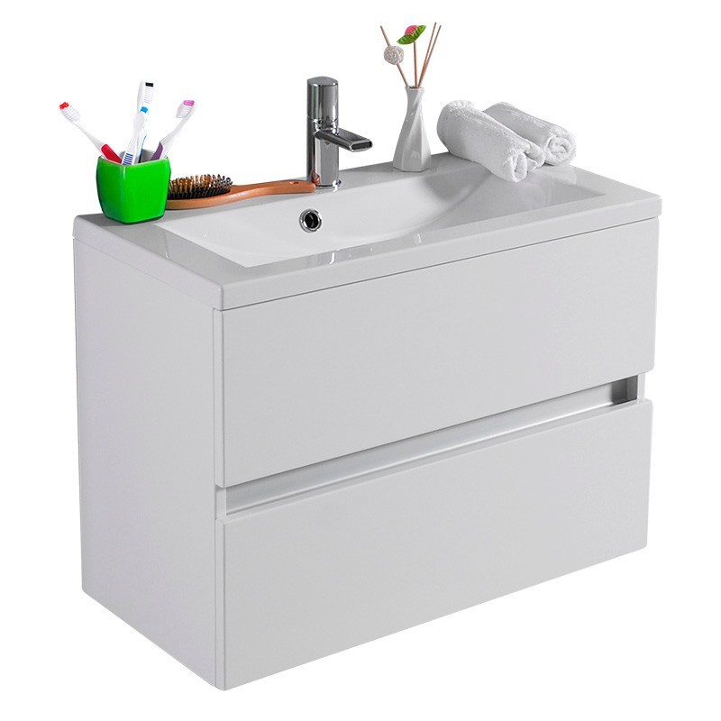 

Тумба Fancy Marble Rodos с раковиной Elina 700 Белый