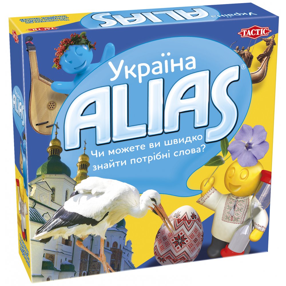 

Настольная Игра Tactic Alias Украина (56264)