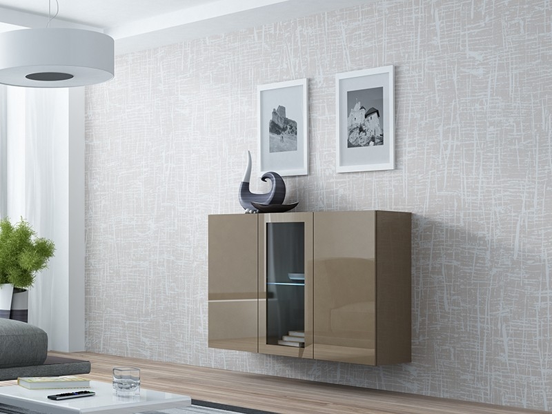 

Комод Vigo Cama Латте матовый + Латте глянец