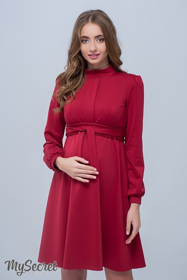 

Платье для беременных и кормящих MySecret Rebecca L Кармин (DR-38.081)