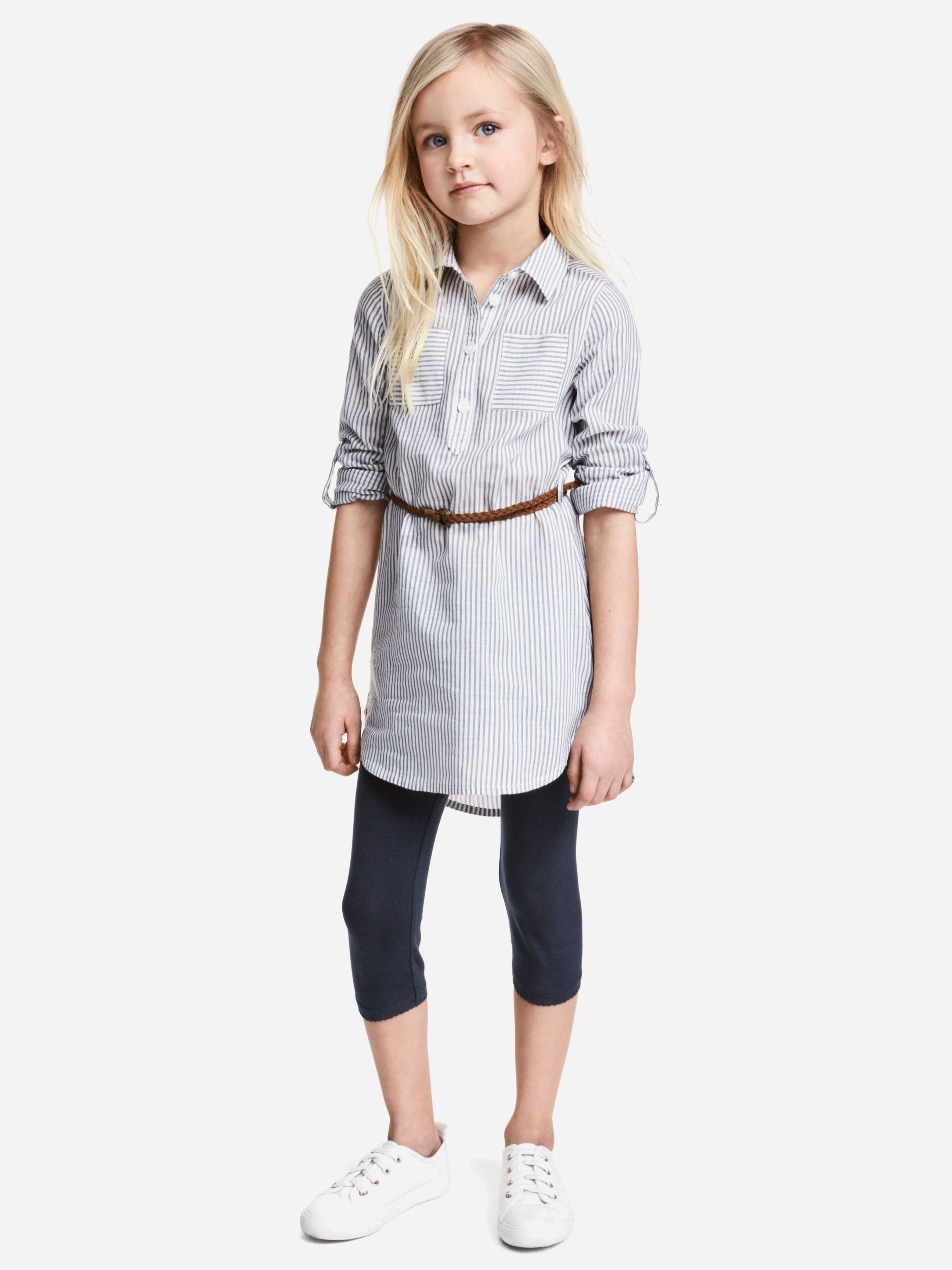 

Лосины H&M 4786745-AAQJ 98 см Темно-синие