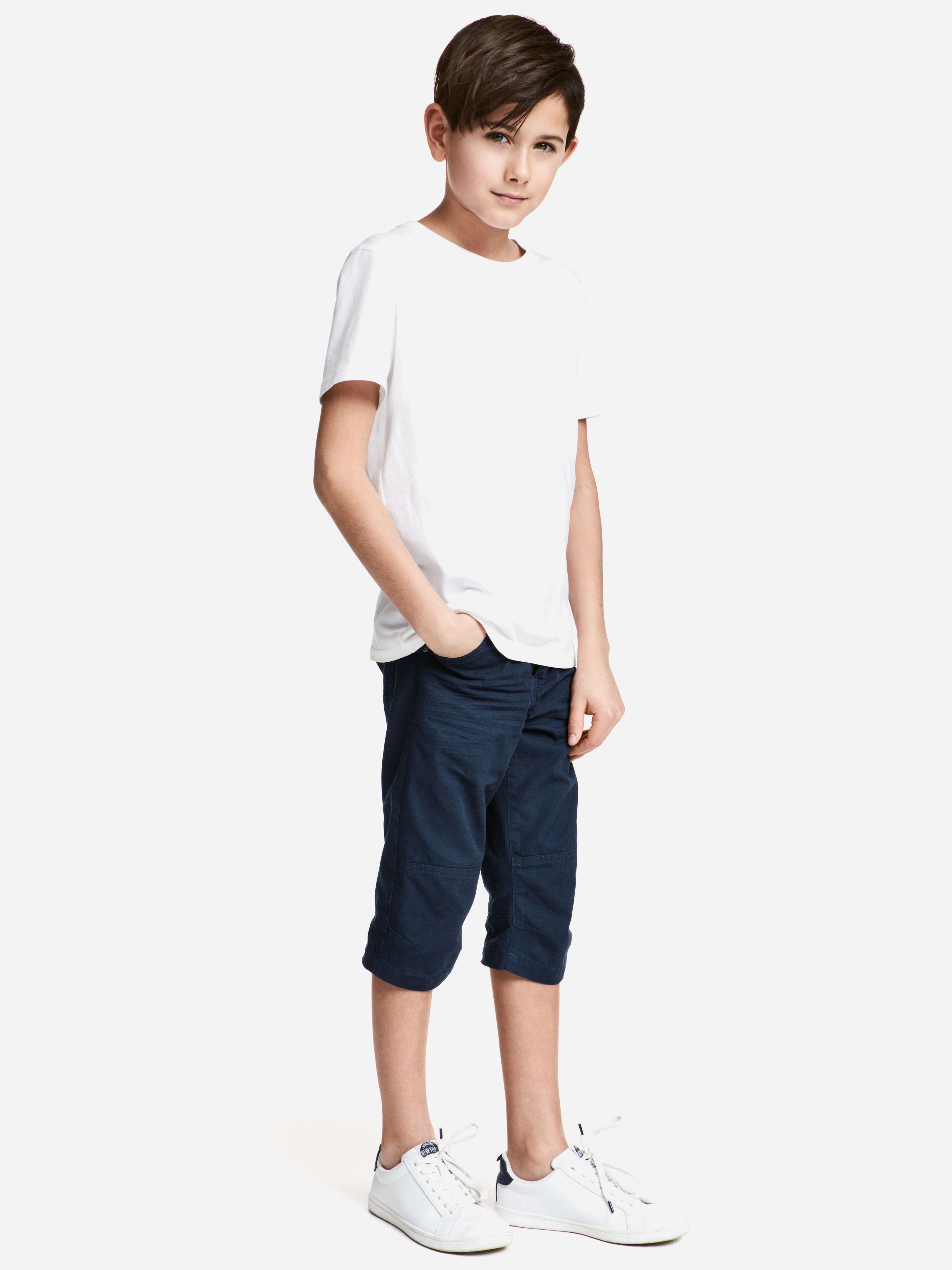 

Шорты H&M 4705235-AAQJ 140 см Темно-синие