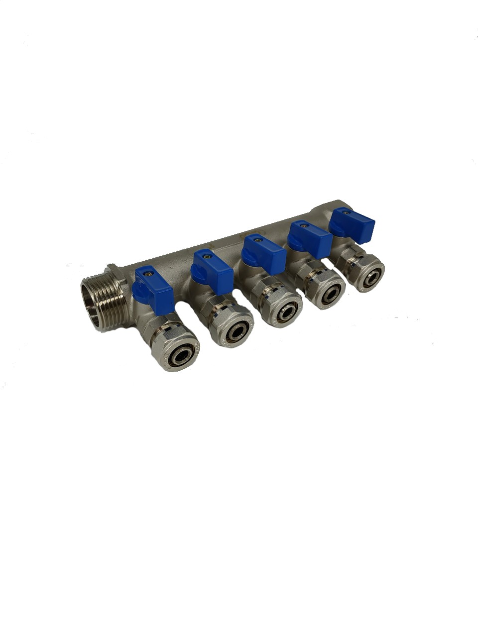 

Коллектор с отсекающими клапанами ORSO 1"х5х16