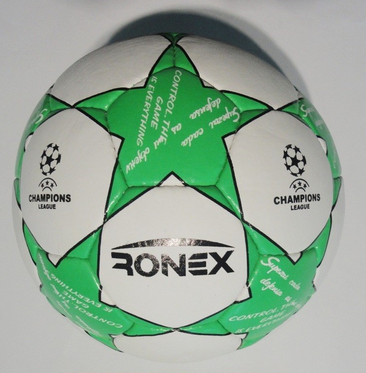 

Мяч футбол Grippy Ronex FN2, зеленый, р.5 не ламинированный (RXG-F2-GR)