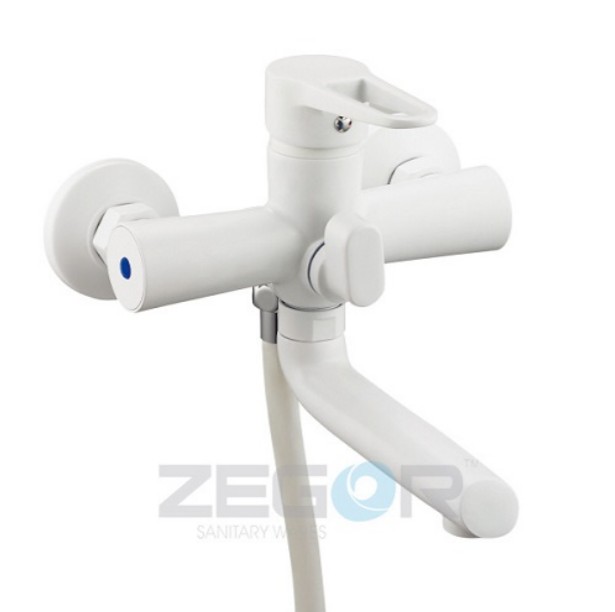 

Смеситель для ванны TROYA PUD3-A045-YW белый