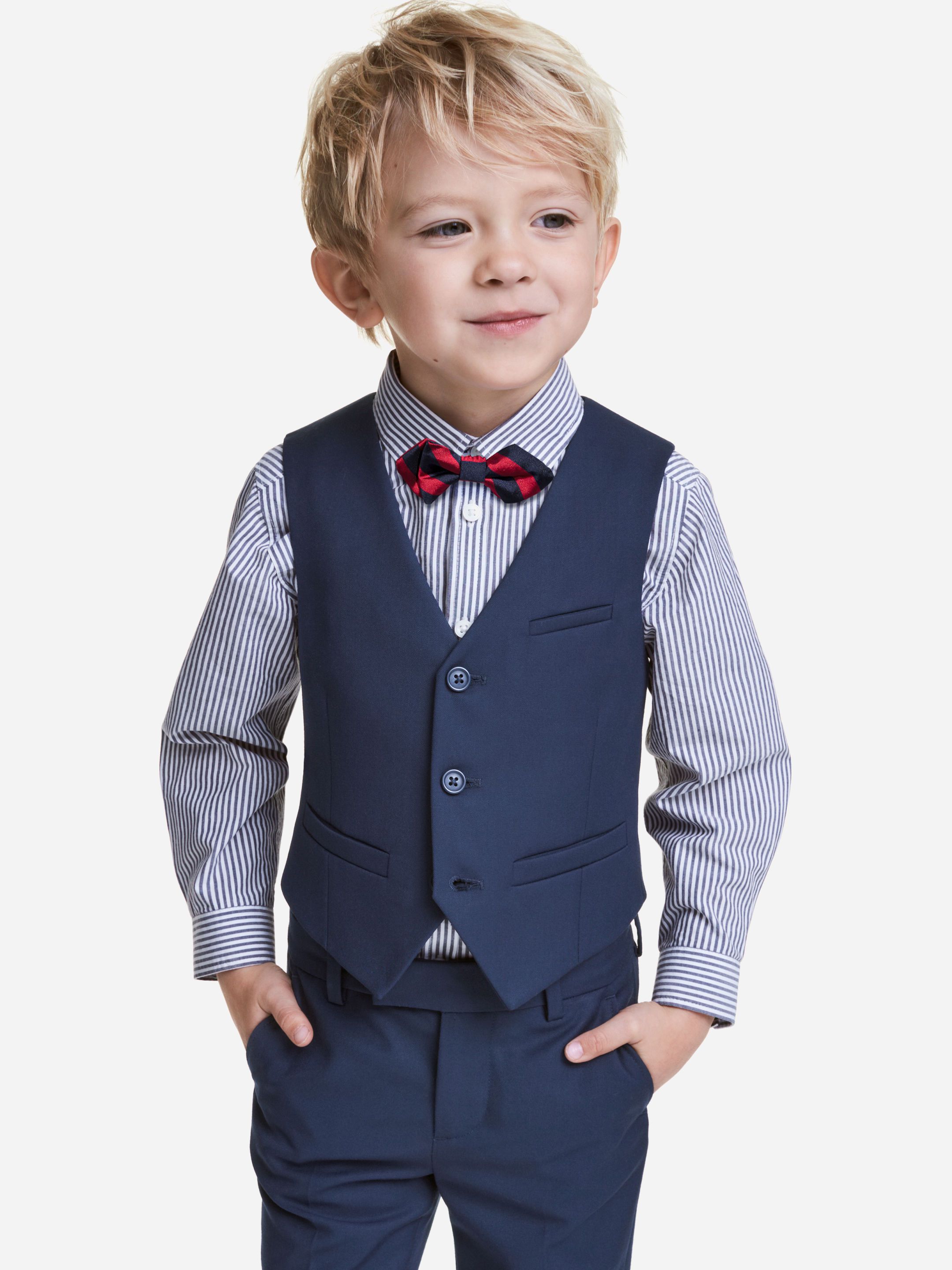 

Жилет H&M 4630415-AAQJ 98 см Темно-синий