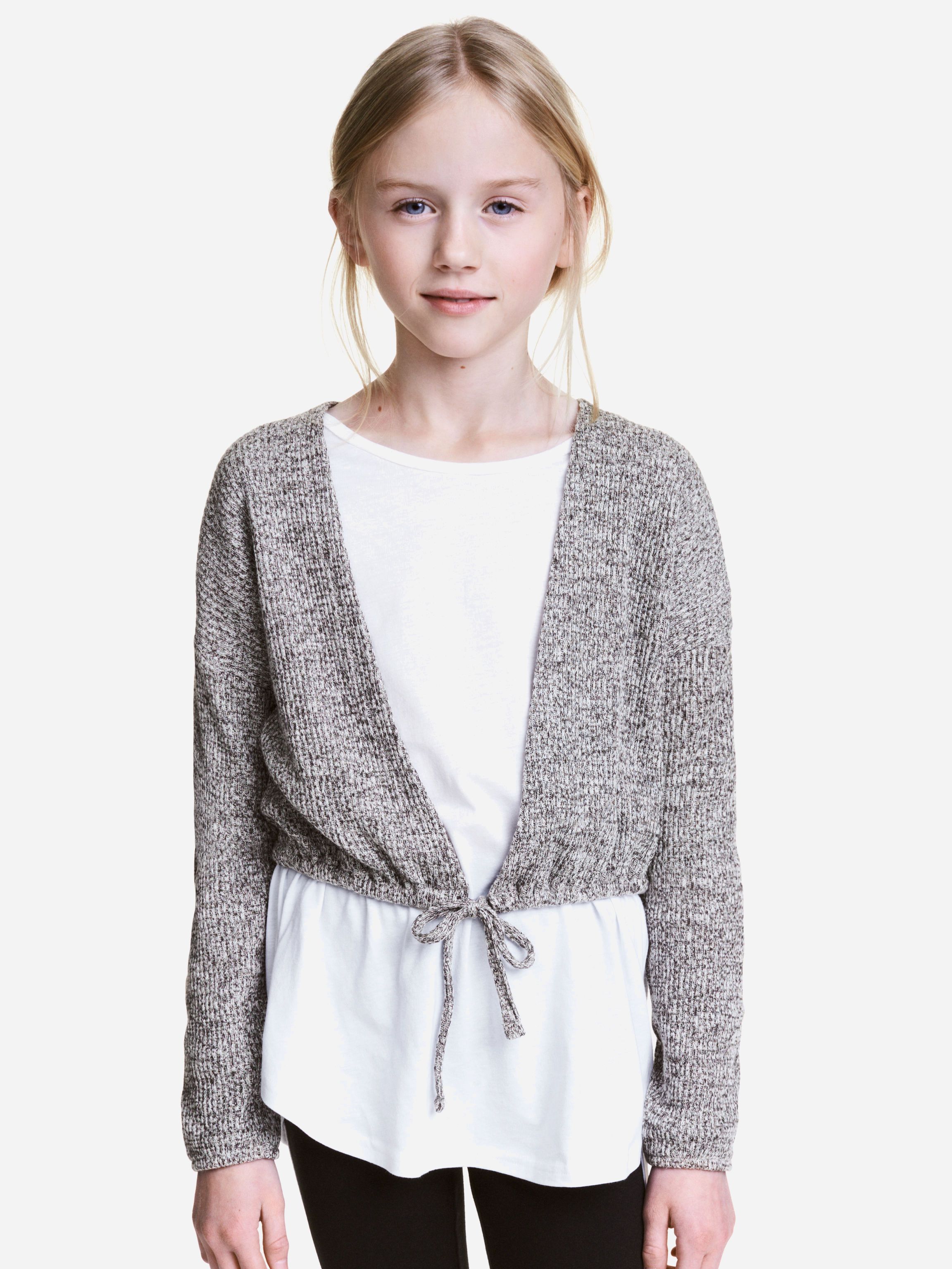 

Кардиган H&M 4622575-ABKU 146-152 см Серый