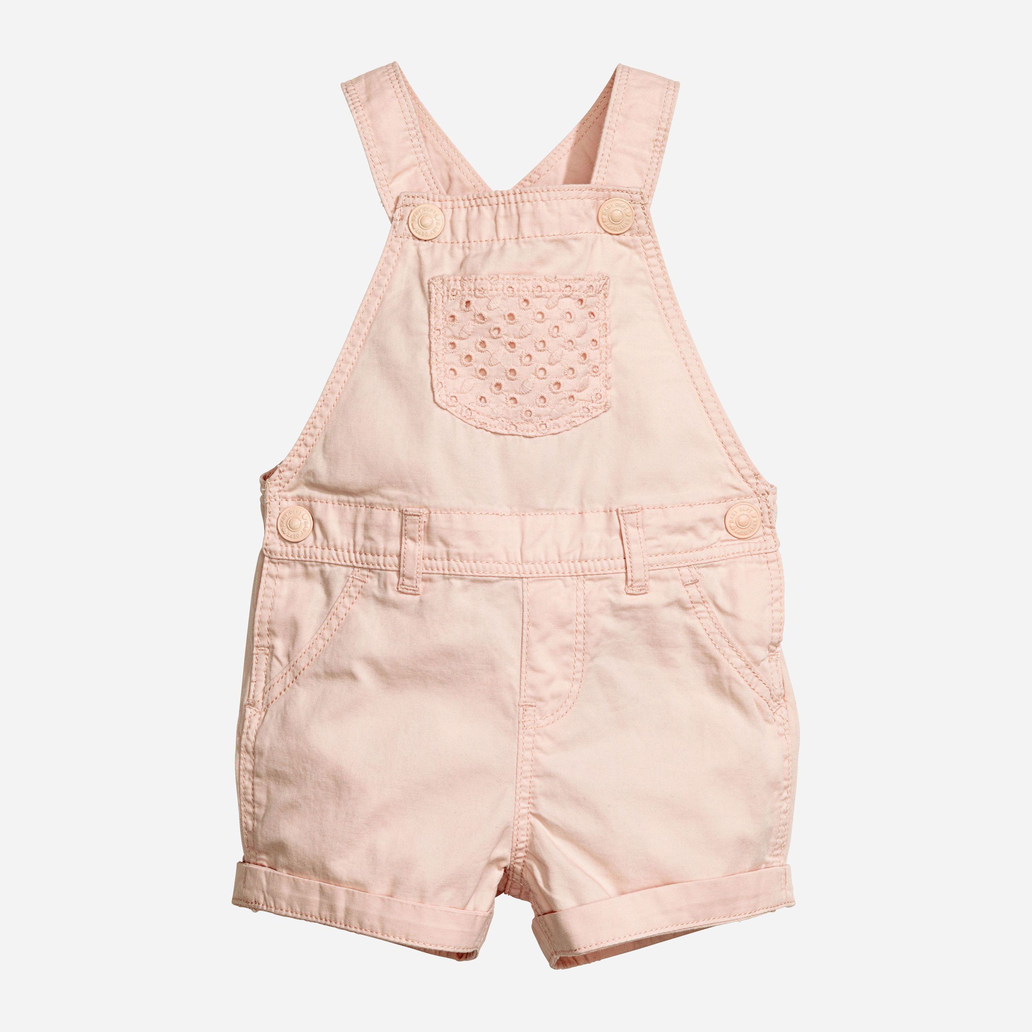 

Полукомбинезон джинсовый H&M 4503535-ACTQ 68 см Бежевый