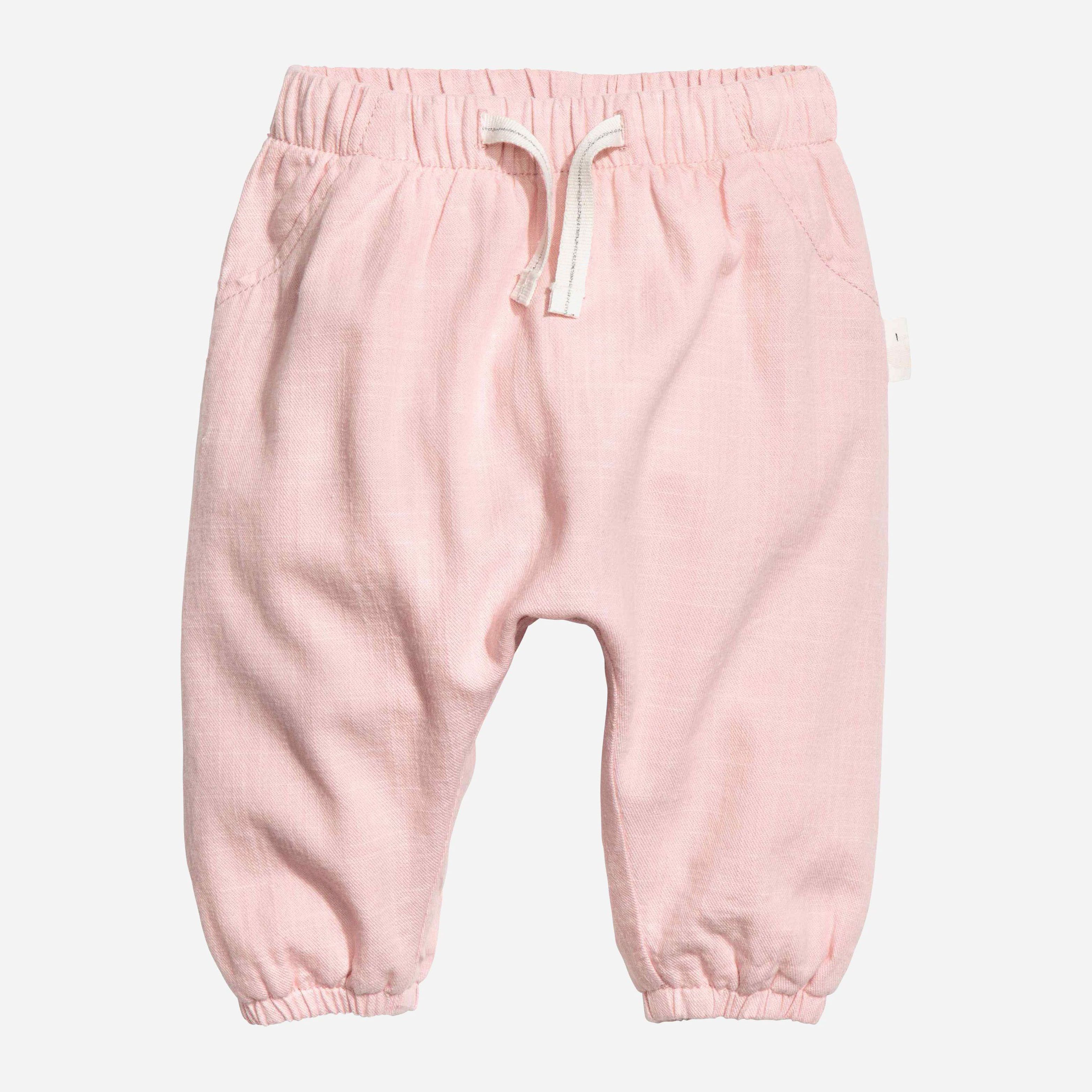 

Штанишки H&M 4503145-ACUH 68 см Бледно-розовый