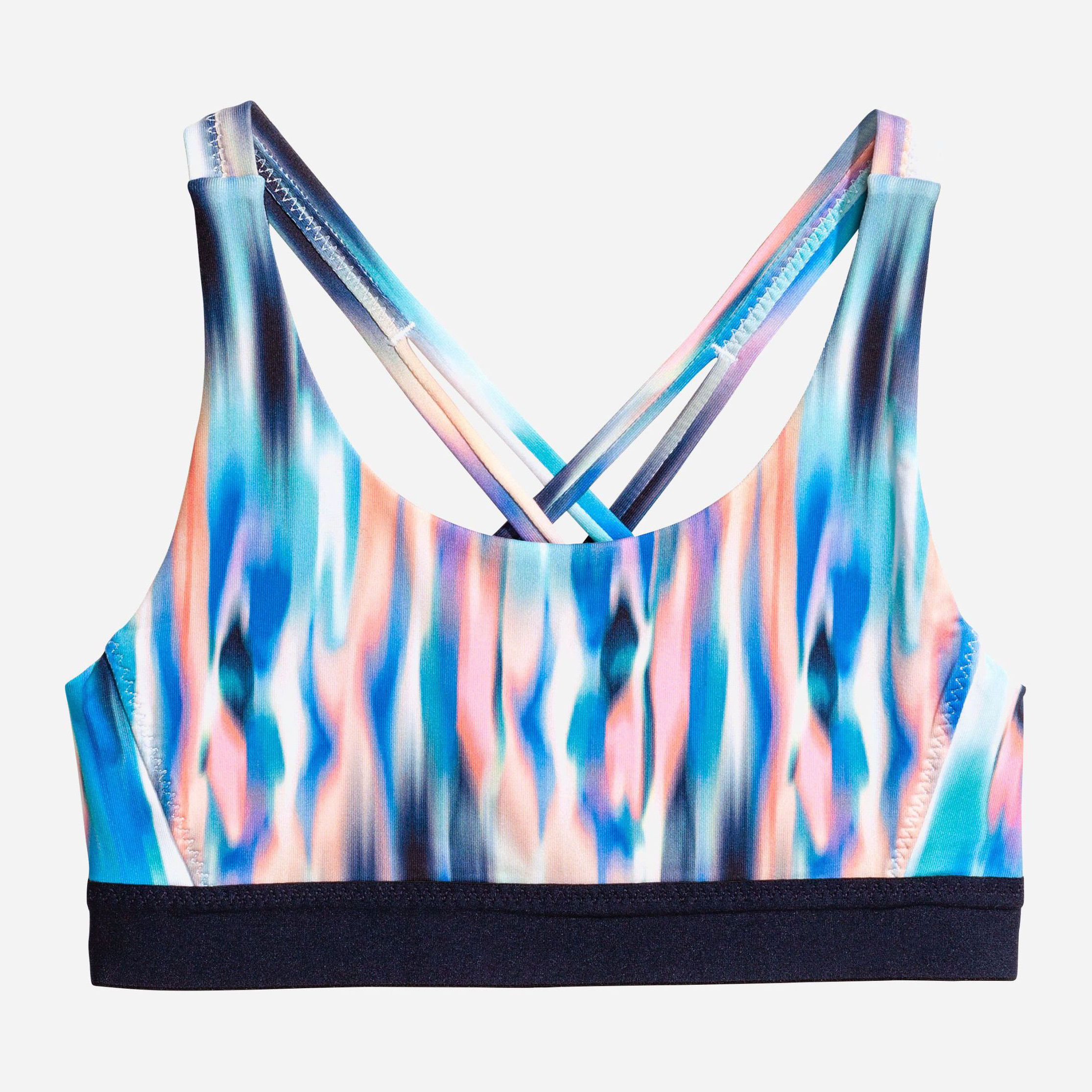 

Топ спортивный H&M 4501465-AAES 134-140 см Синий/Цветной