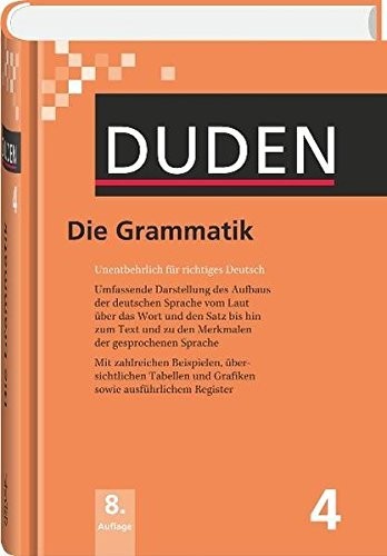 

Duden, Band 4: Die Grammatik - Dudenredaktion - 978-3-19-581735-6