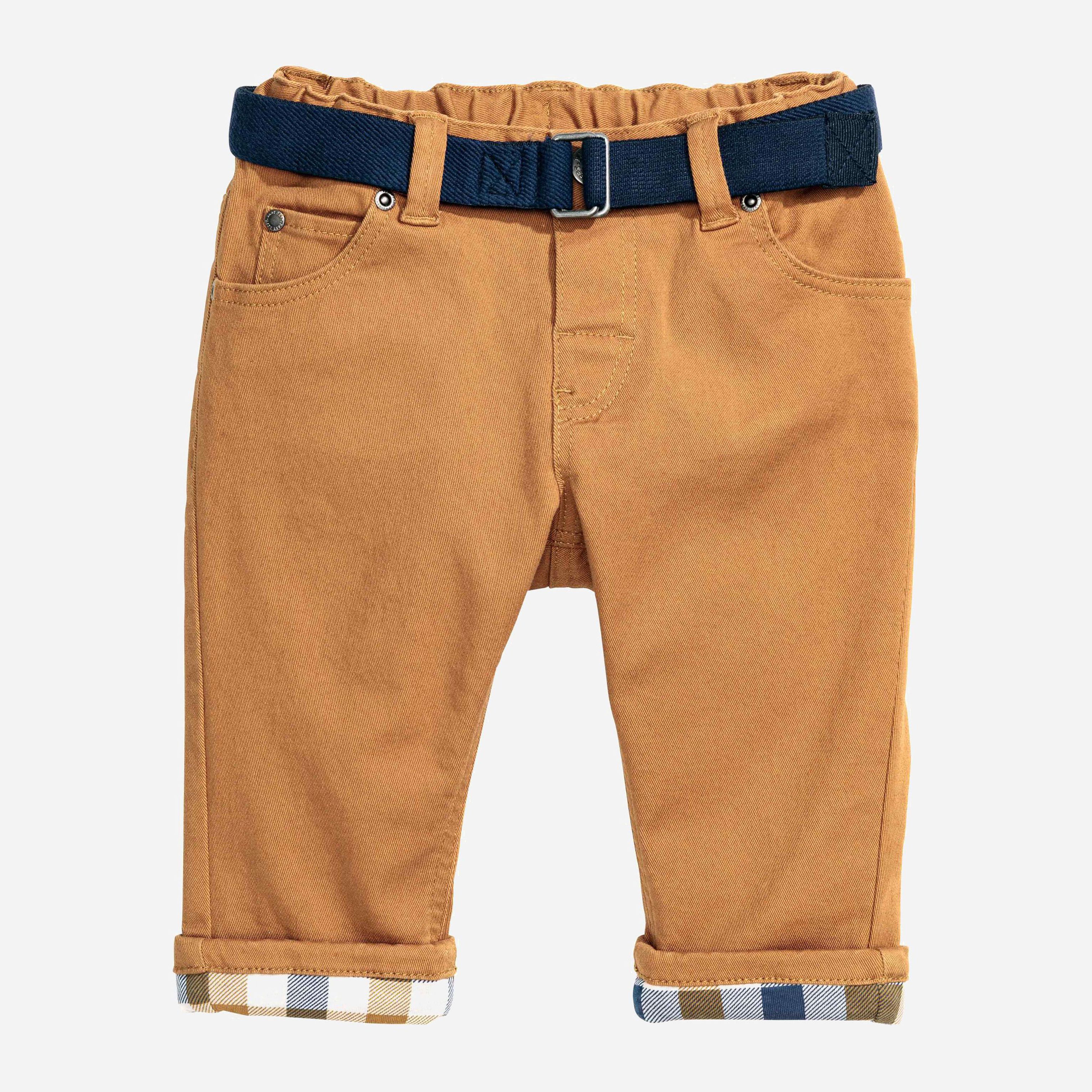 

Брюки H&M 4141564-ADQN 80 см Бежевый/Темно-синий