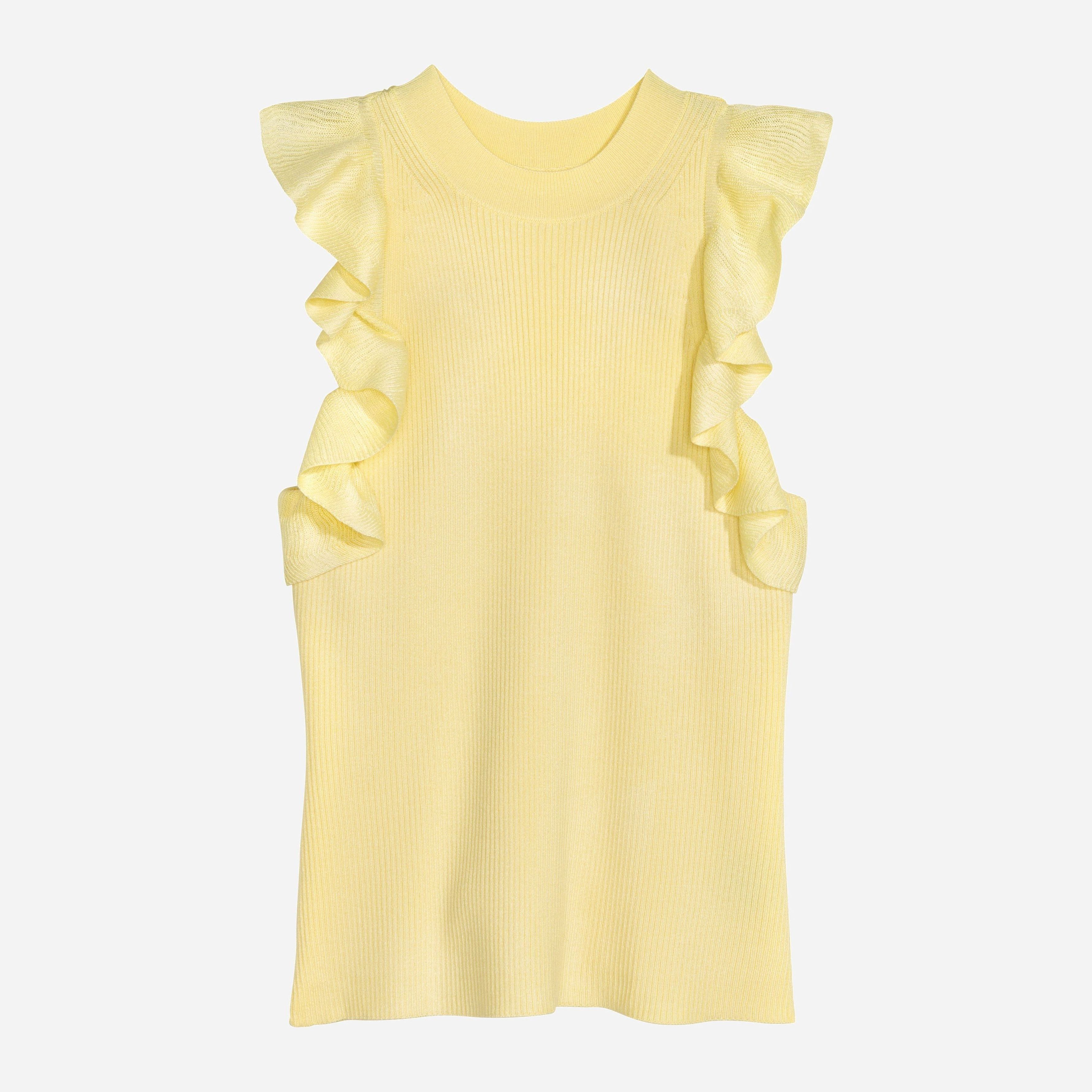 

Топ H&M 5075336-ACUU S Желтый