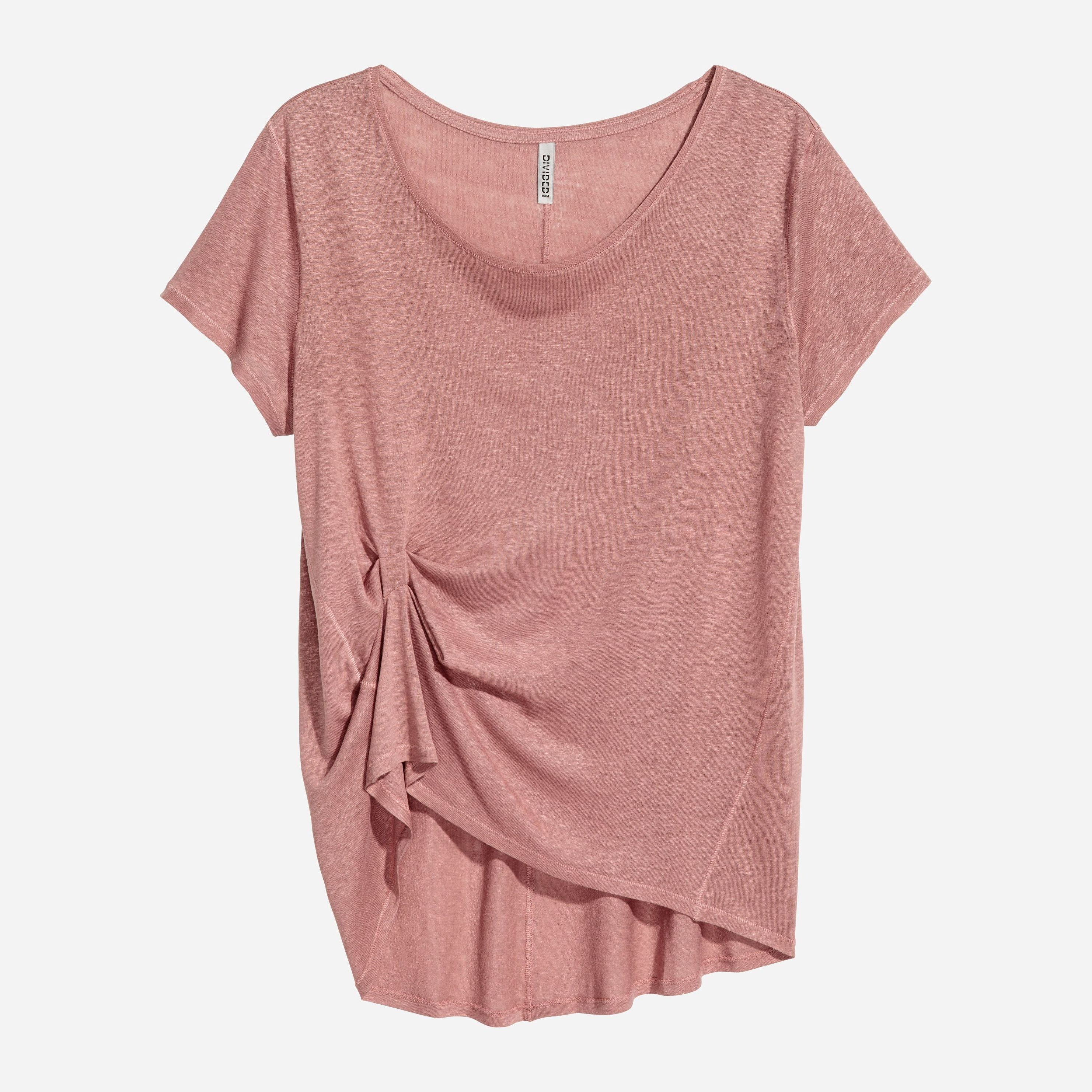 

Футболка H&M 4902795-ACWG S Розовая