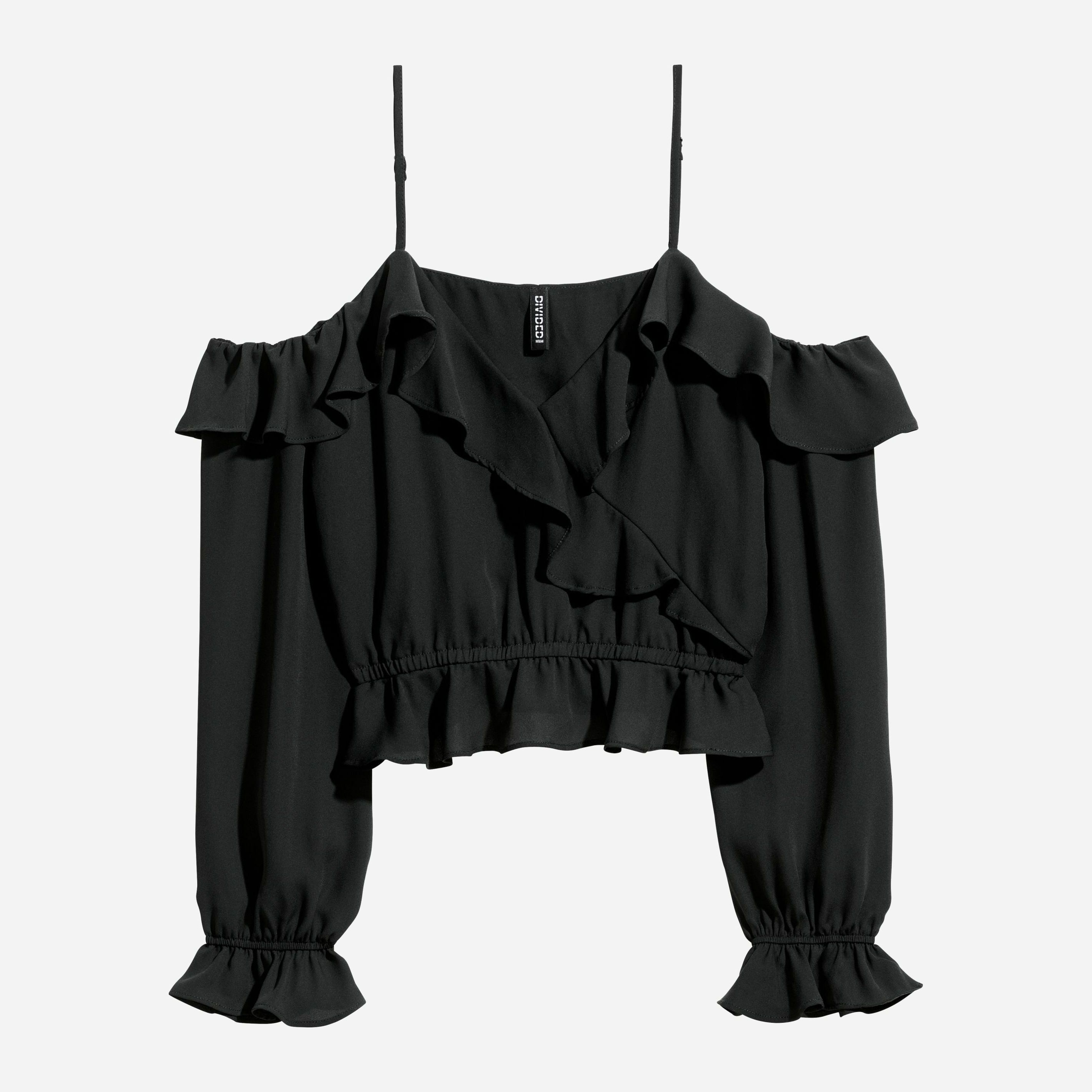 

Топ H&M 5860346-AAAD 44 Черный