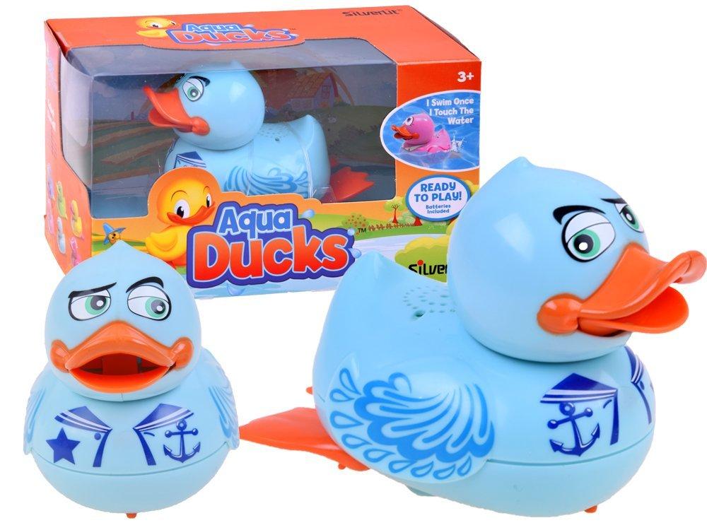 

Интерактивная игрушка Silverlit Утёнок голубой Agua Duck Moving (88447)