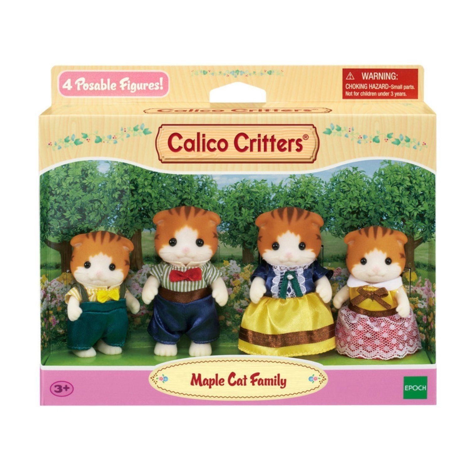 

Игровой набор Sylvanian Families Семья Кленовых котов Maple Cat Family (CC1794)