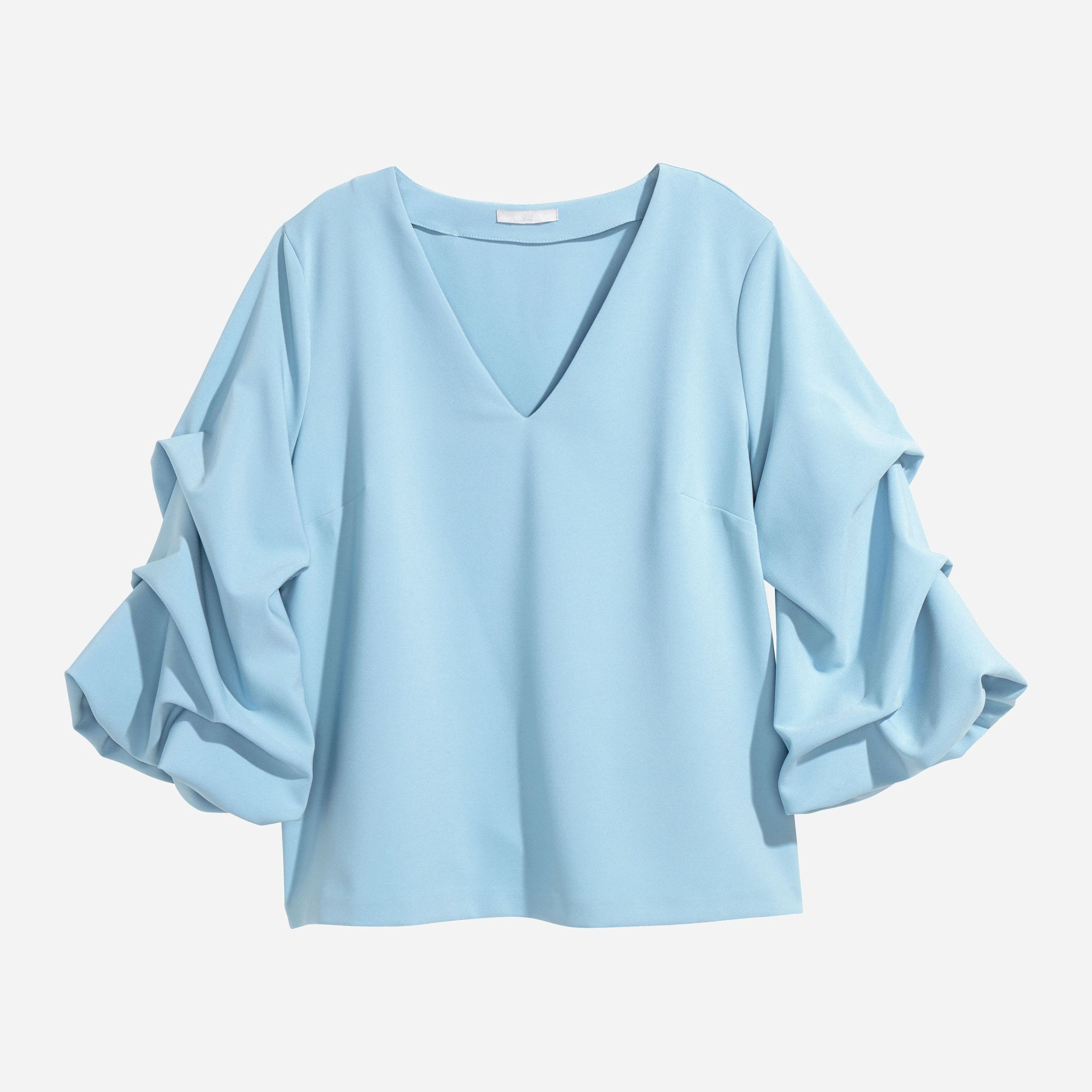 

Блузка H&M 5663946-ACUP 34 Голубая