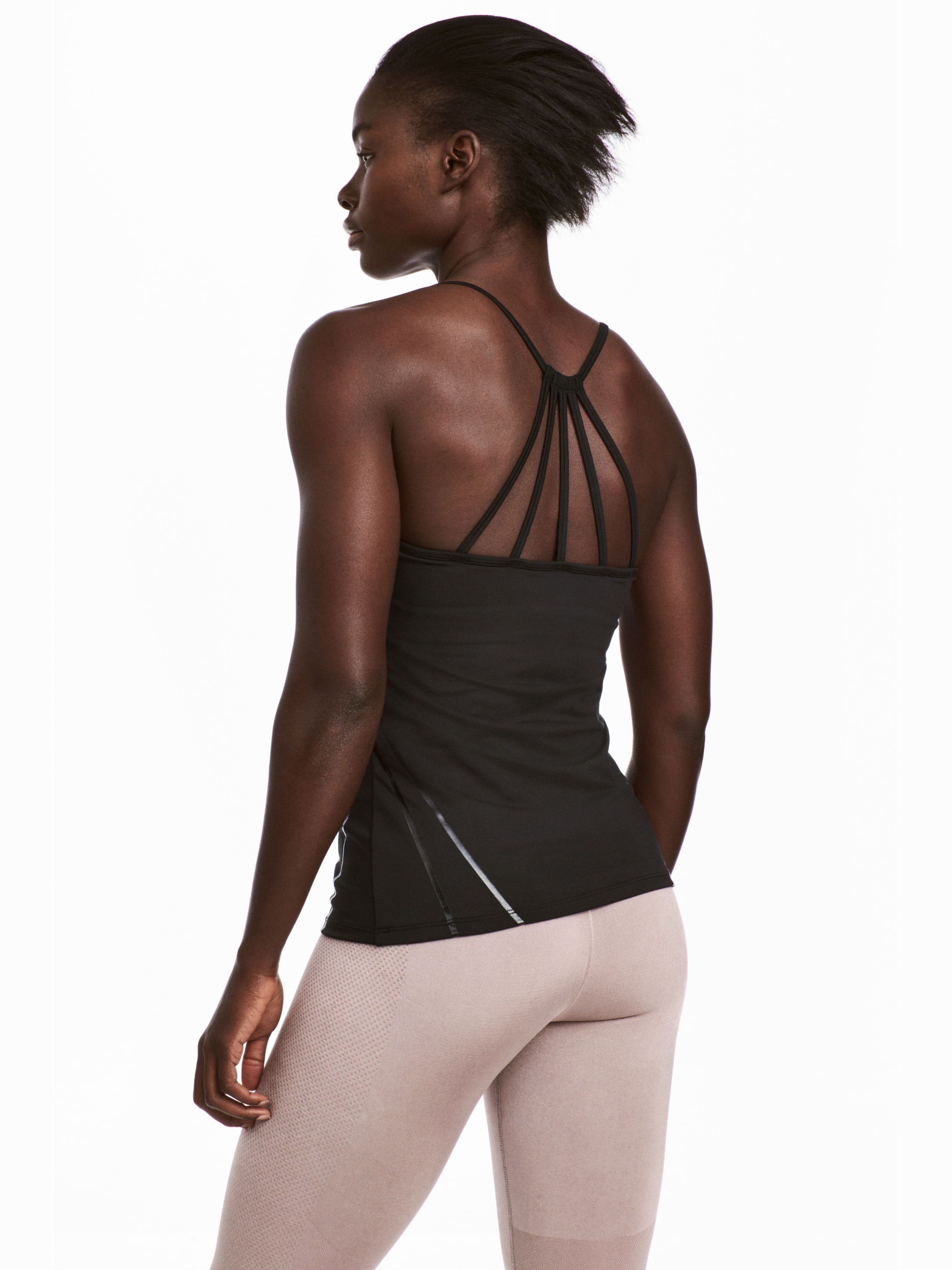 

Спортивная майка H&M 4943546-AAPU XS Черная