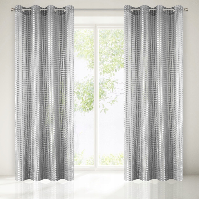 

Элегантная штора Decority 250 х 140 см, серая