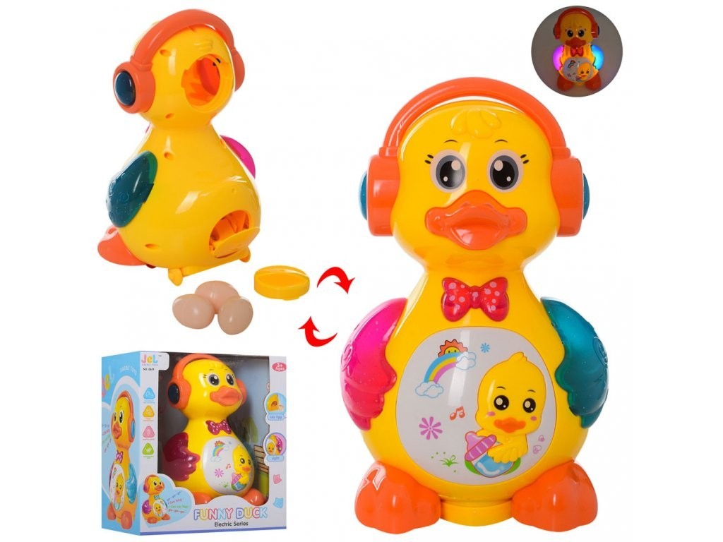 

Игра музыкальная на батарейке JIA Утенок,0619