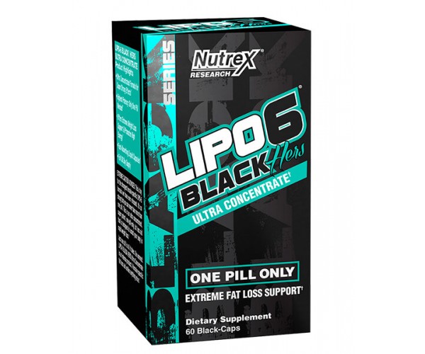 

Жиросжигатель Nutrex Lipo-6 Black Hers Ultra Concentrate 60 капсул (445993)