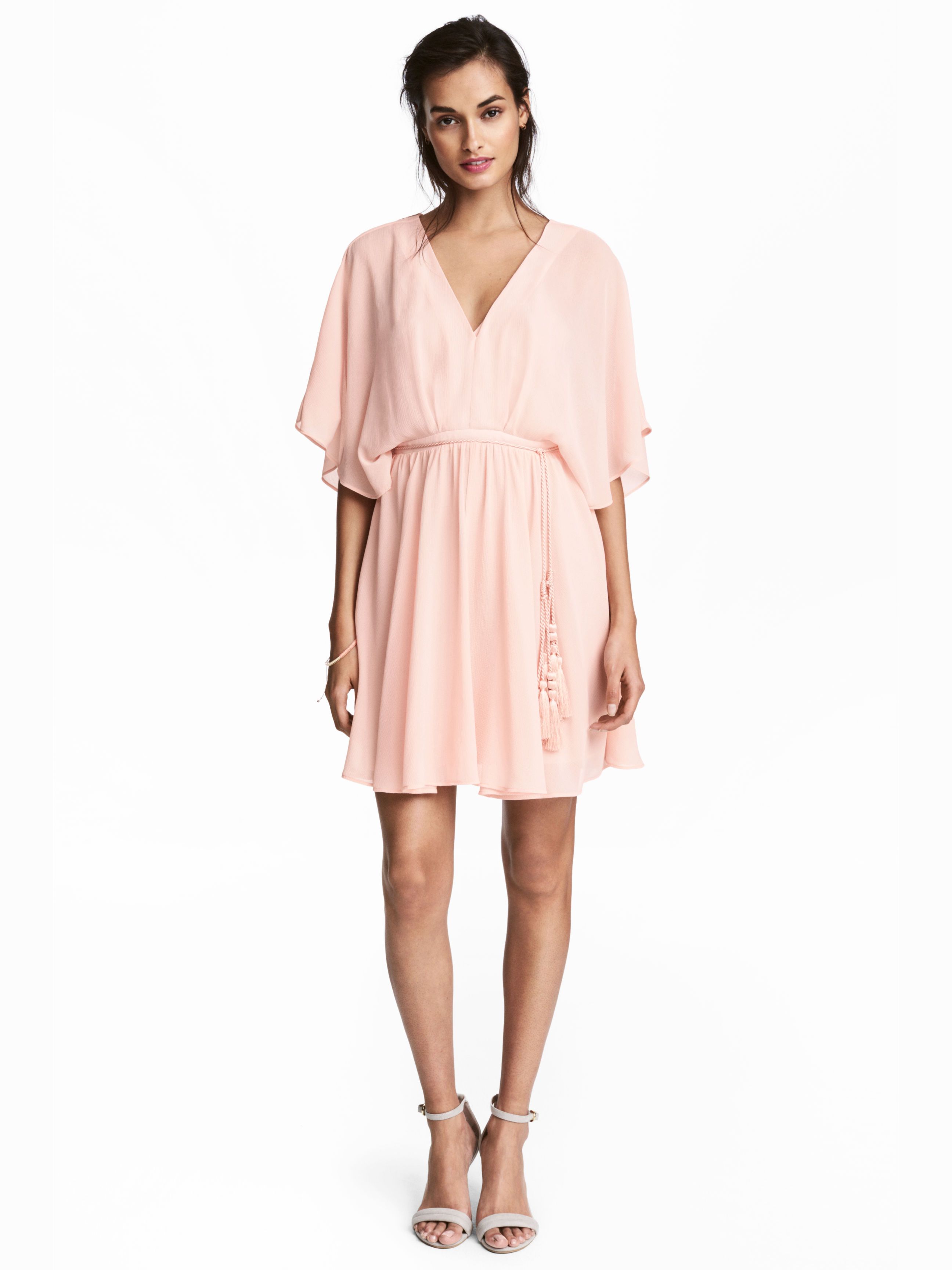 

Платье H&M 4902105-ACWG 38 Розовое
